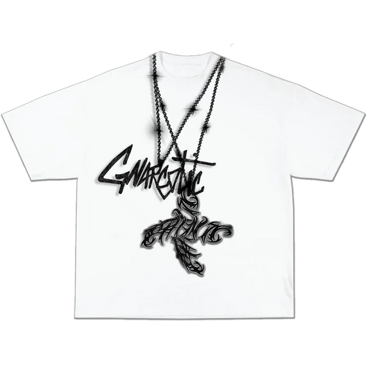 ES x GNARCOTIC CHAIN TEE